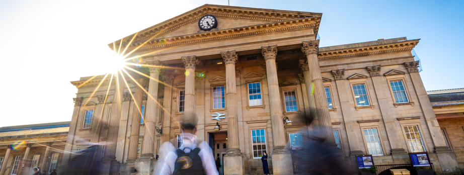 Huddersfield Rail Station Frontage